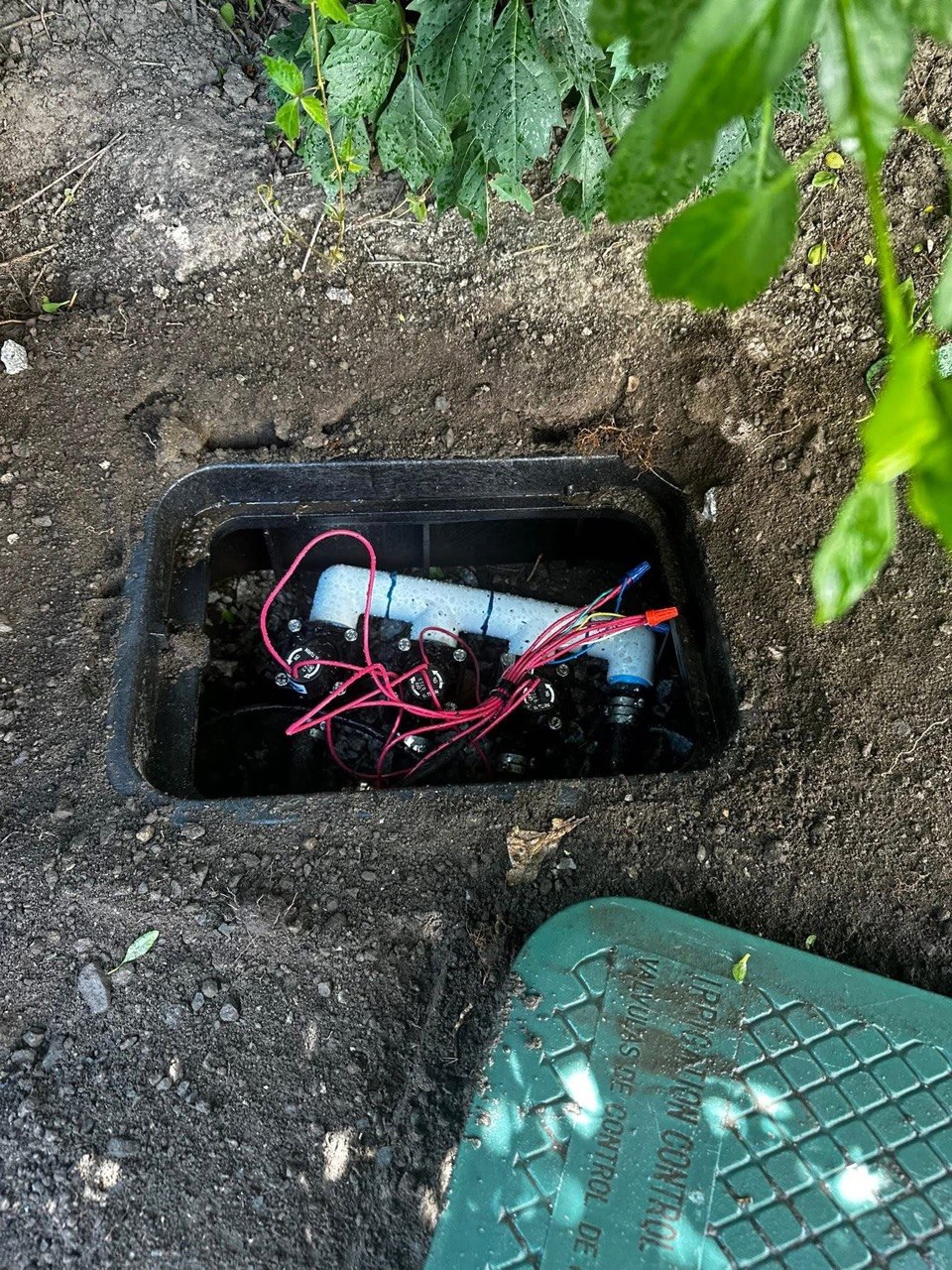 Instalação de sistema de irrigação - Exemplo 5